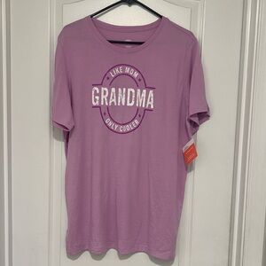 Pink - T-Shirt - XXL - Like Mom (Grandma) Only Cooler